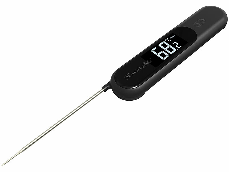 Thermomètre de cuisine, Thermomètre alimentaire Sonde LCD Digital