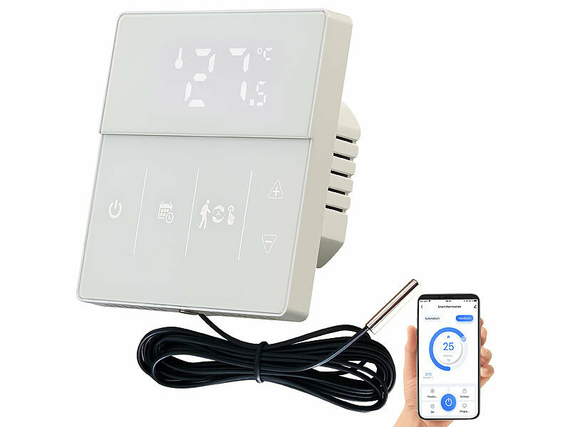 Thermostat numérique programmable pour chauffage au sol Thermostat  électrique intelligent pour chauffage au sol