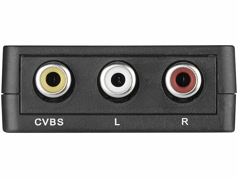 Convertisseur HDMI vers RCA composite audio vidéo => Livraison 3h