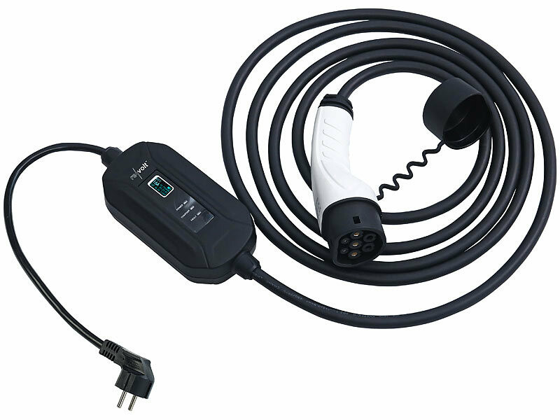 Chargeur portatif 10-16A avec câble type 2