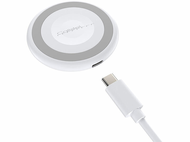 Chargeur à Induction Compatible Qi Avec Câble Micro USB Inclus