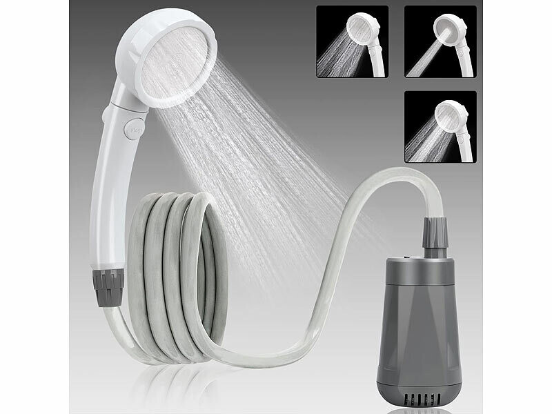 Douche De Camping Portable Chauffante Colapz - Réservoir 15L, Eau Chaude Jusqu'à 42°C, Pommeau Et Pistolet