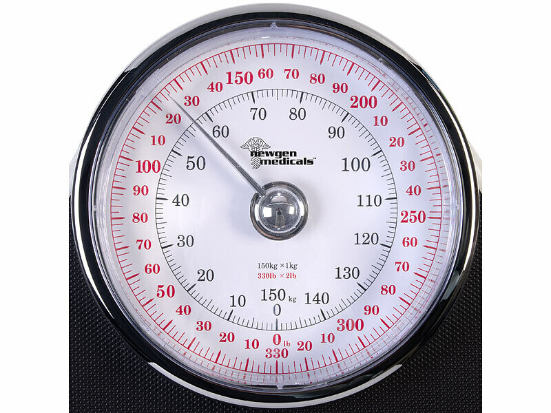 Perel Pèse-personne, mécanique, max. 160 kg, sans piles, système à