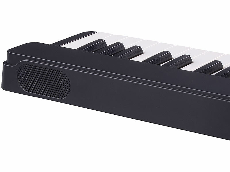 Piano Numérique Pliable 88 Touches - Avec Batterie Rechargeable, Bluetooth, Pédale Sustain - Portable, 123.4cm Déplié, 4kg