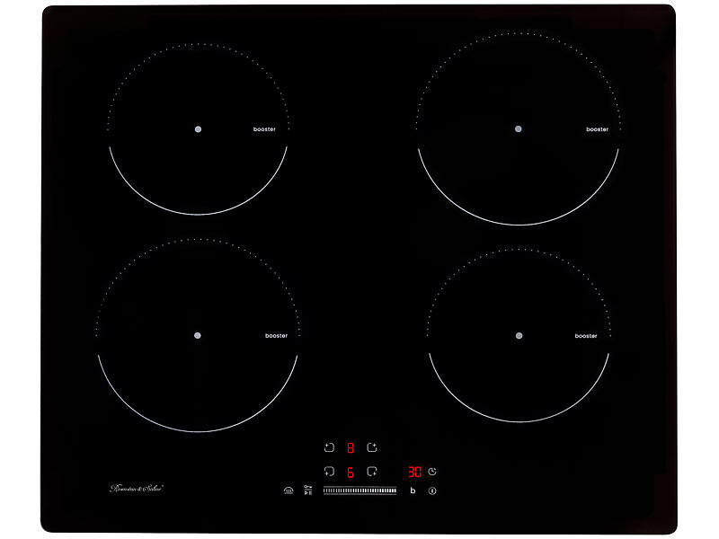 Double Plaque De Cuisson A Induction Tactile Avec Affichage Led Induc2 Kitchenco