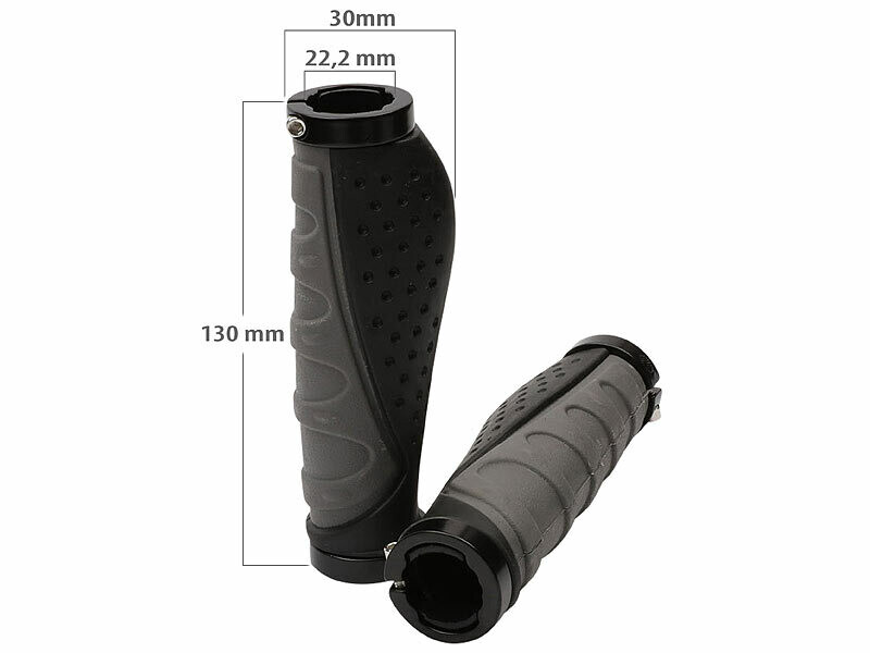 Poignées de Guidon de VéloPoignée de Bicyclette avec Serrure en