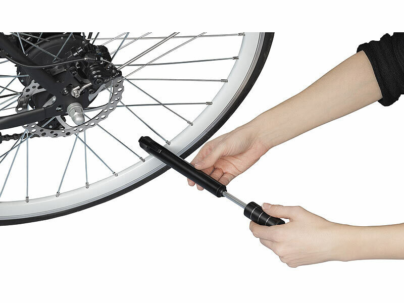 Aluminium anodisé en plastique pompe à air de vélo pompe à vélo  compresseurs d'air gonfleurs accessoires de cyclisme divertissement