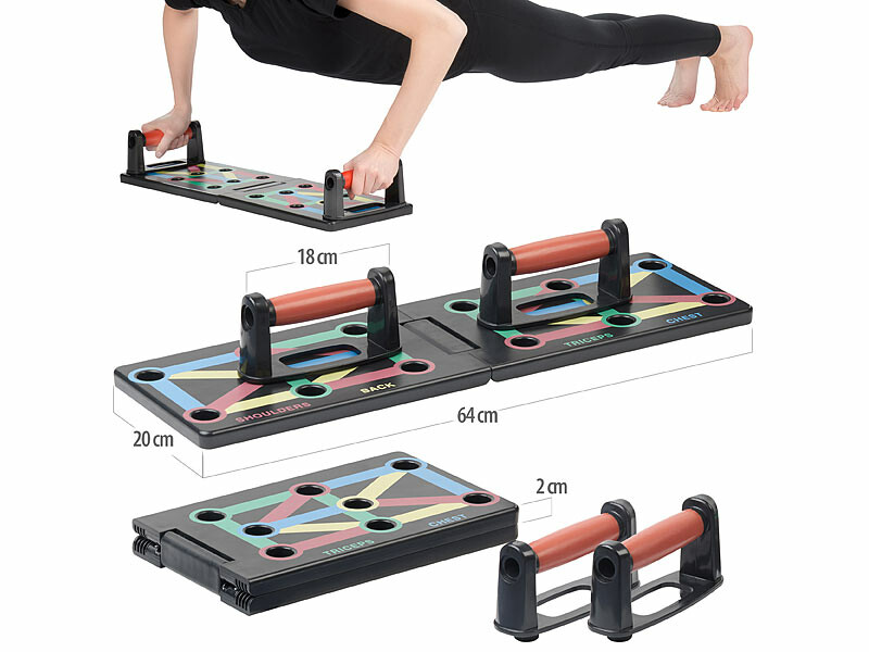 Support de musculation Push Up Board, Physique