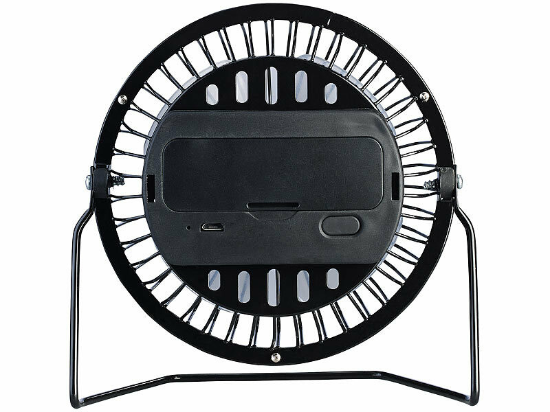 Mini Ventilateur de table 34 cm avec pince et tête orientable