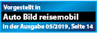 Auto Bild reisemobil
