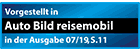 Auto Bild reisemobil
